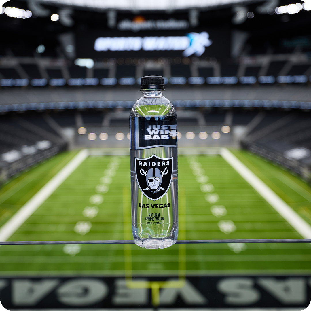 Las Vegas Raiders Bottled Water - 100% Natural Spring Water