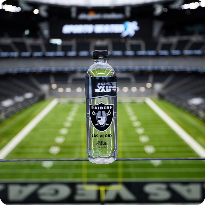 Las Vegas Raiders Bottled Water - 100% Natural Spring Water