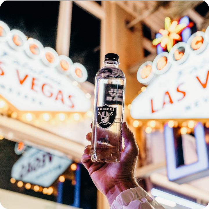 Las Vegas Raiders Bottled Water - 100% Natural Spring Water