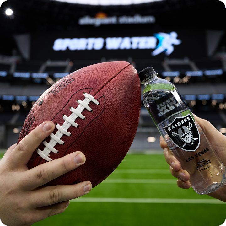 Las Vegas Raiders Bottled Water - 100% Natural Spring Water