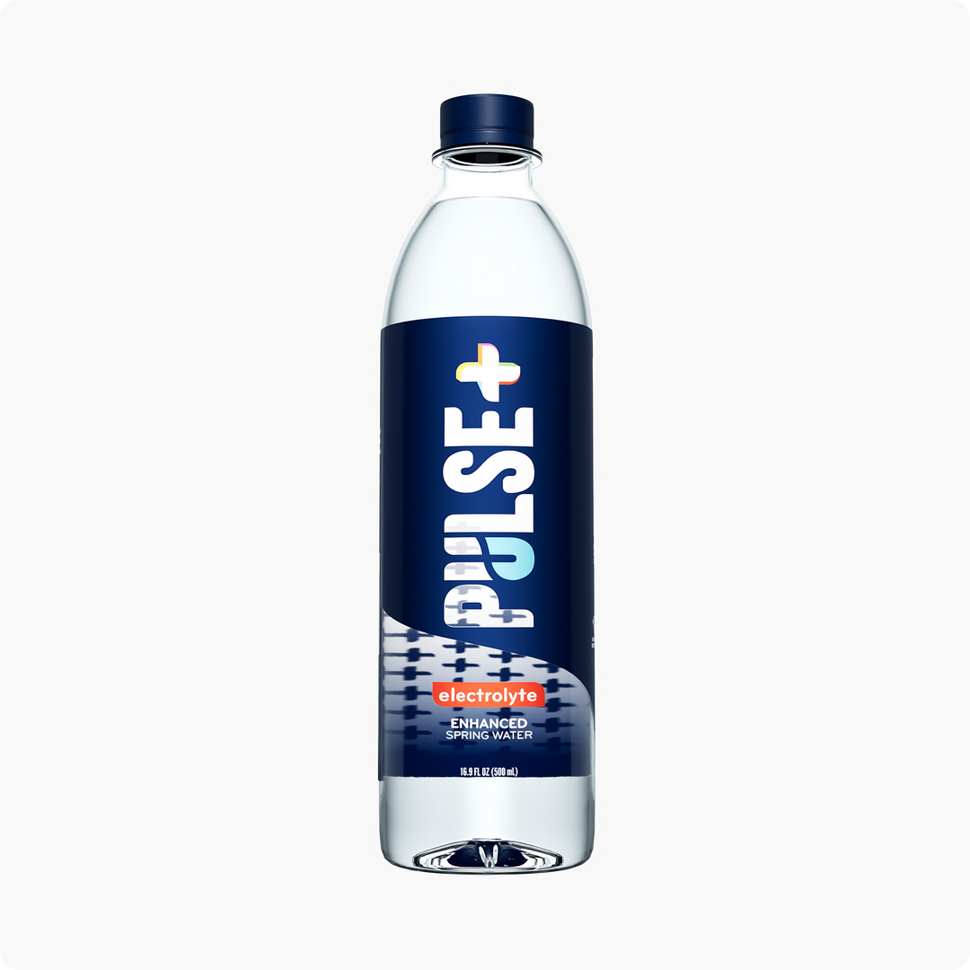 PULSE+ Electrolyte Enhanced Bottled Water - 100% Natural Spring Water