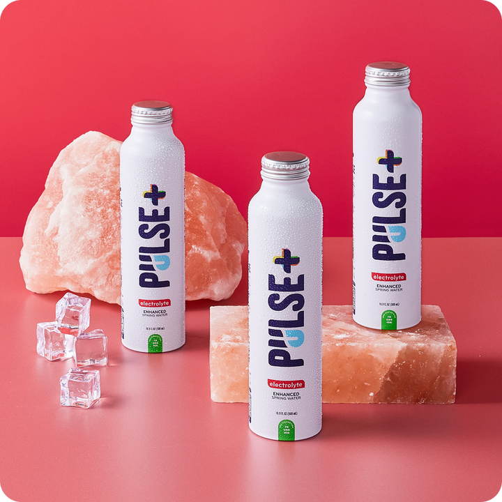 PULSE+ Electrolyte Enhanced Bottled Water - 100% Natural Spring Water