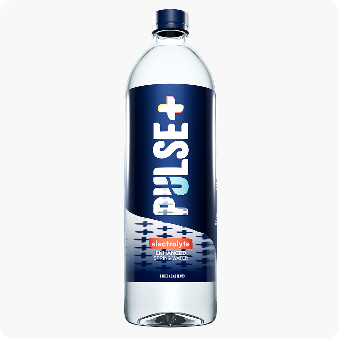PULSE+ Electrolyte Enhanced Bottled Water - 100% Natural Spring Water