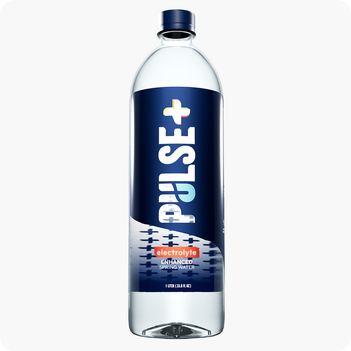 PULSE+ Electrolyte Enhanced Bottled Water - 100% Natural Spring Water