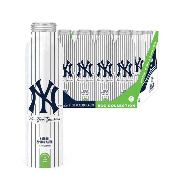 SportsWater_Yankees_12oz_Aum12_Image0Maincopy New York Yankees Bottled Water - 100% Natural Spring Water