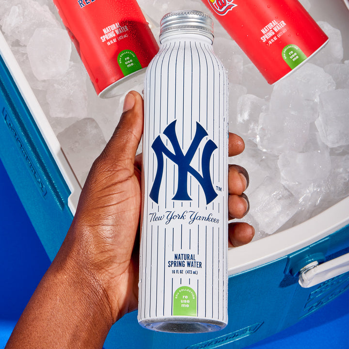 New York Yankees Bottled Water - 100% Natural Spring Water