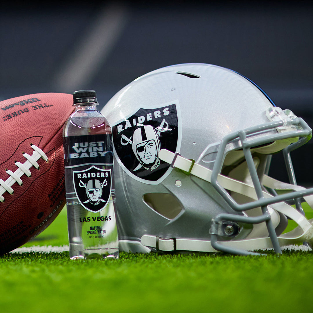 Las Vegas Raiders Bottled Water - 100% Natural Spring Water