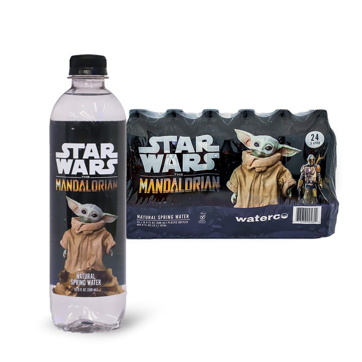 Waterco_WAR-MAND1_16.9oz_PET_Image0Main Star Wars The Mandalorian™ "Grogu's Empire" Bottled Water - 100% Natural Spring Water