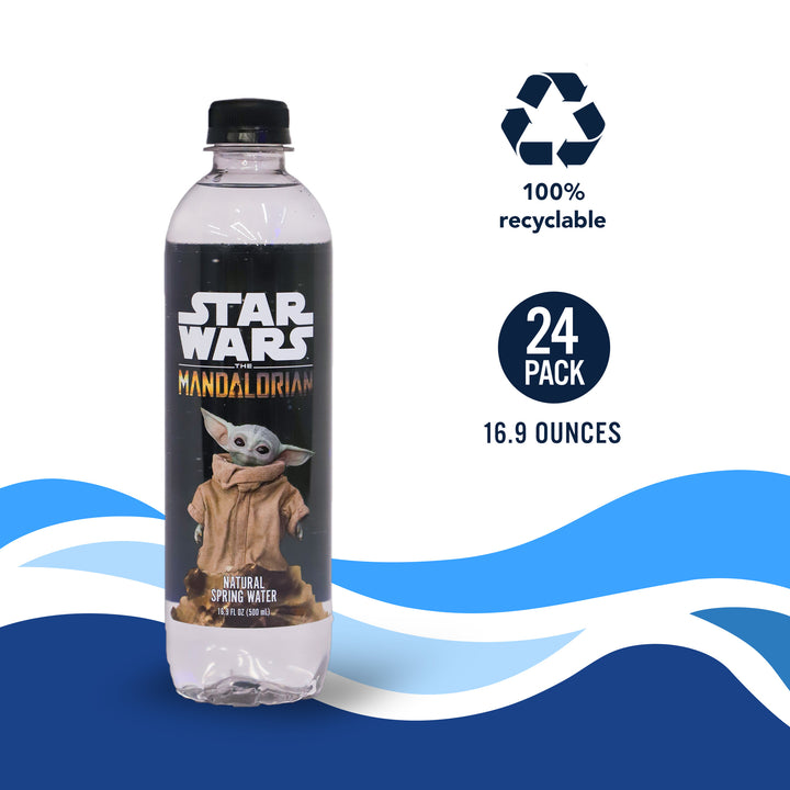 Star Wars™ The Mandalorian™ "Grogu's Empire" Bottled Water - 100% Natural Spring Water