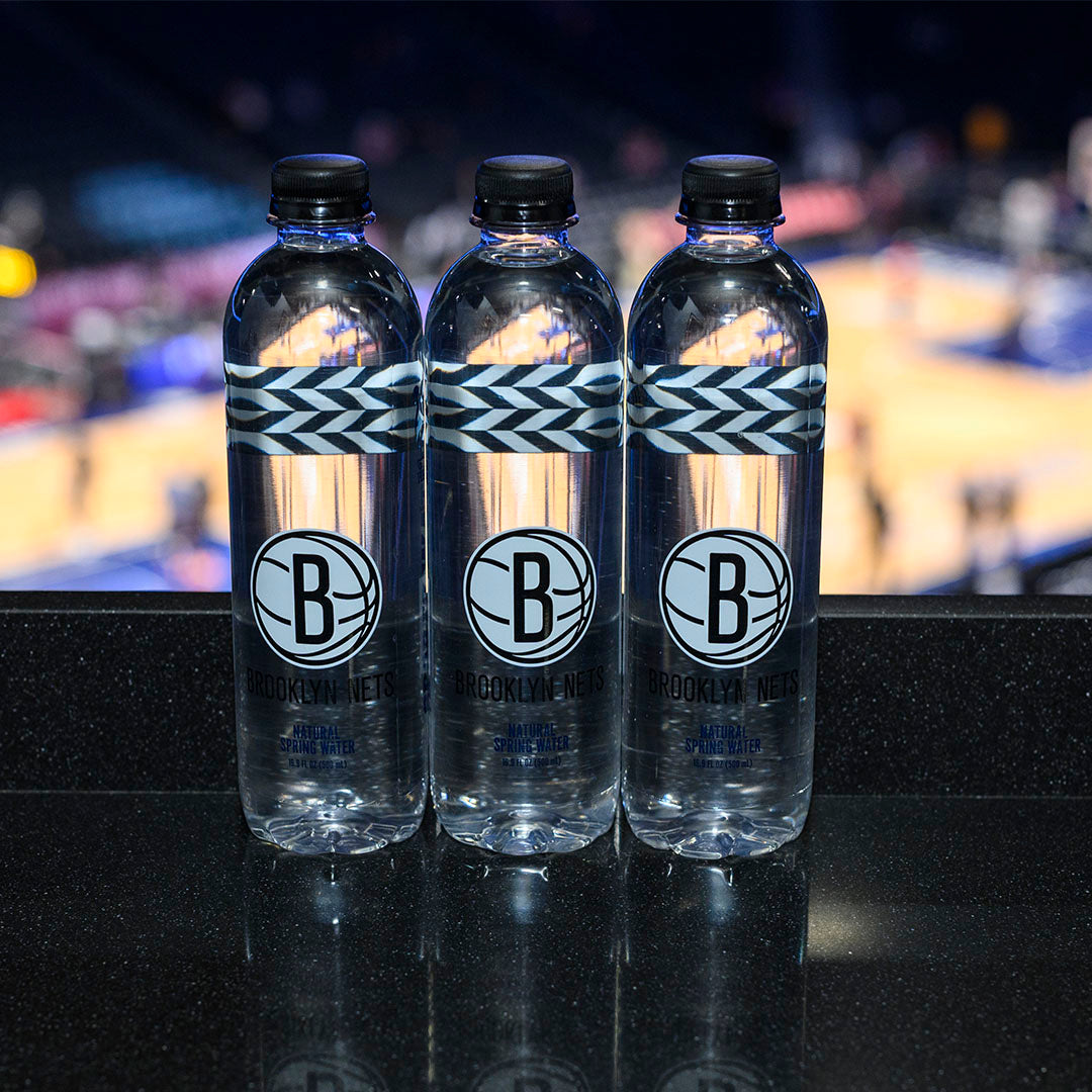 NBA Team Bottled Water - 100% Natural Spring Water