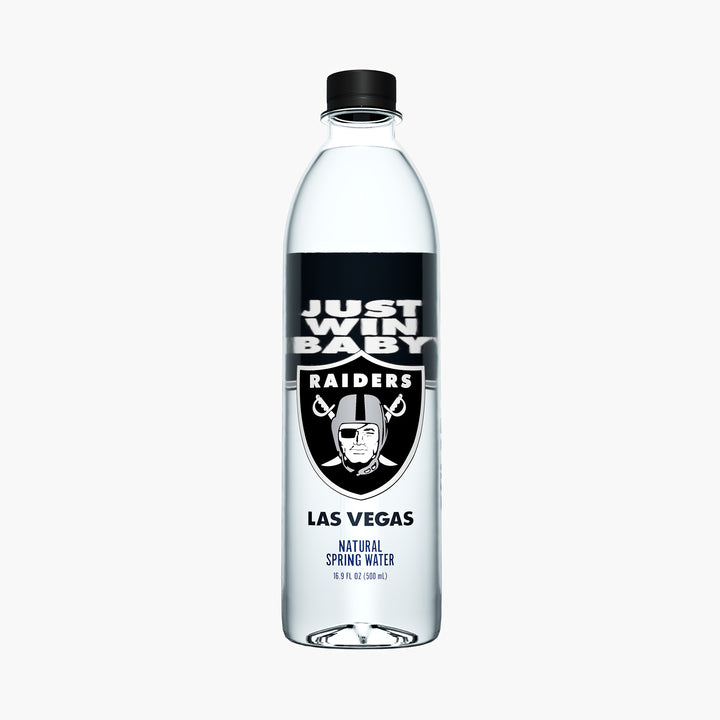 Las Vegas Raiders Bottled Water - 100% Natural Spring Water