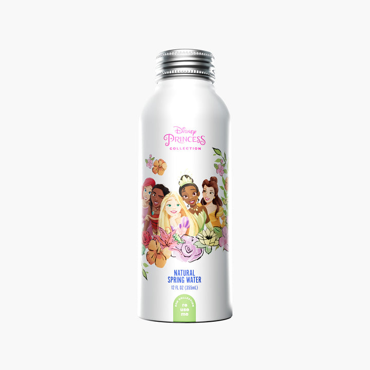 Disney Princess "Artisan Picnic" Bottled Water - 100% Natural Spring Water