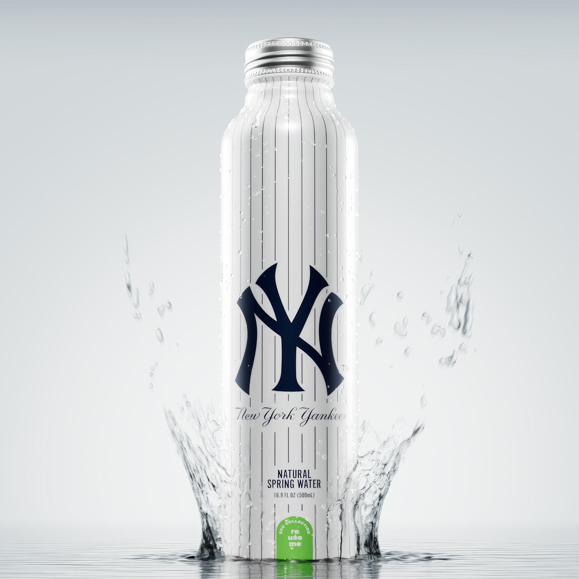NY Yankees Bottled Water | Natural Spring Water | Sports Water