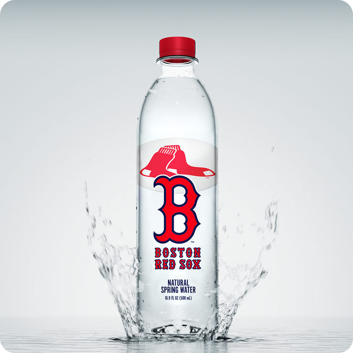 Boston Red Sox Bottled Water - 100% Natural Spring Water