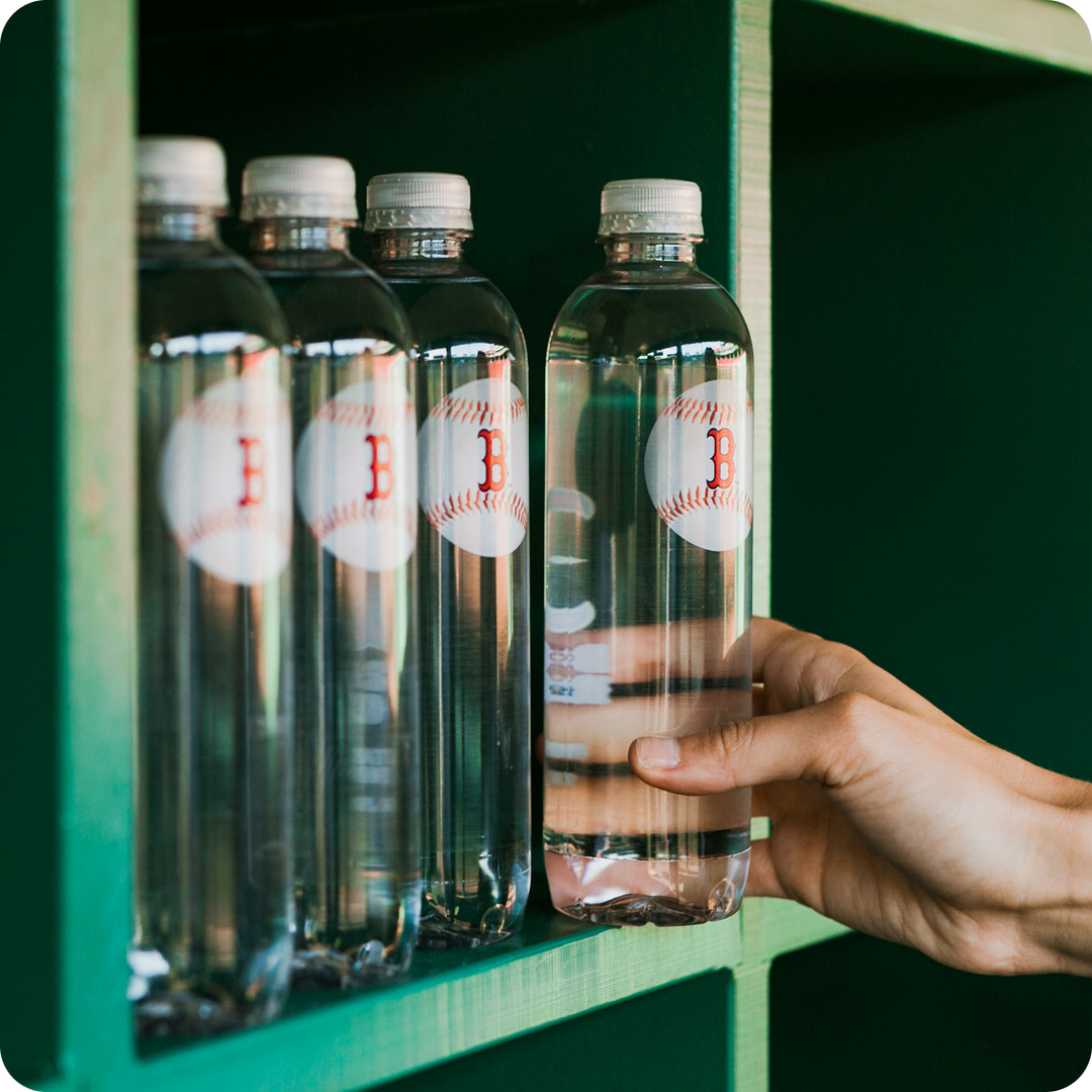 Boston Red Sox Bottled Water - 100% Natural Spring Water