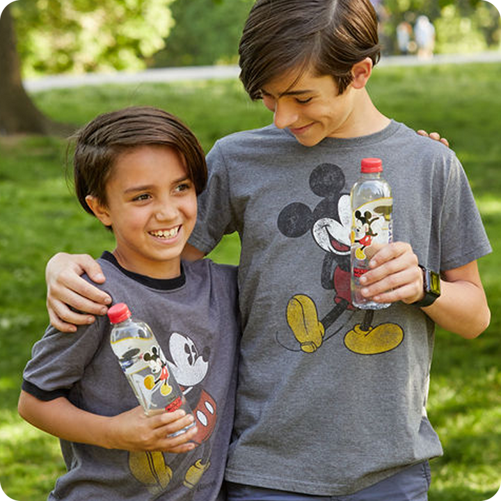 Disney Mickey Mouse Bottled Water - 100% Natural Spring Water