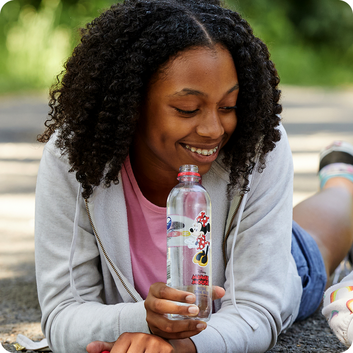Disney Minnie Mouse Bottled Water - 100% Natural Spring Water