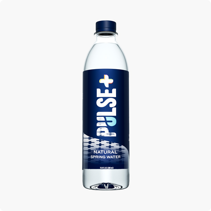 PULSE+ Bottled Water - 100% Natural Spring Water