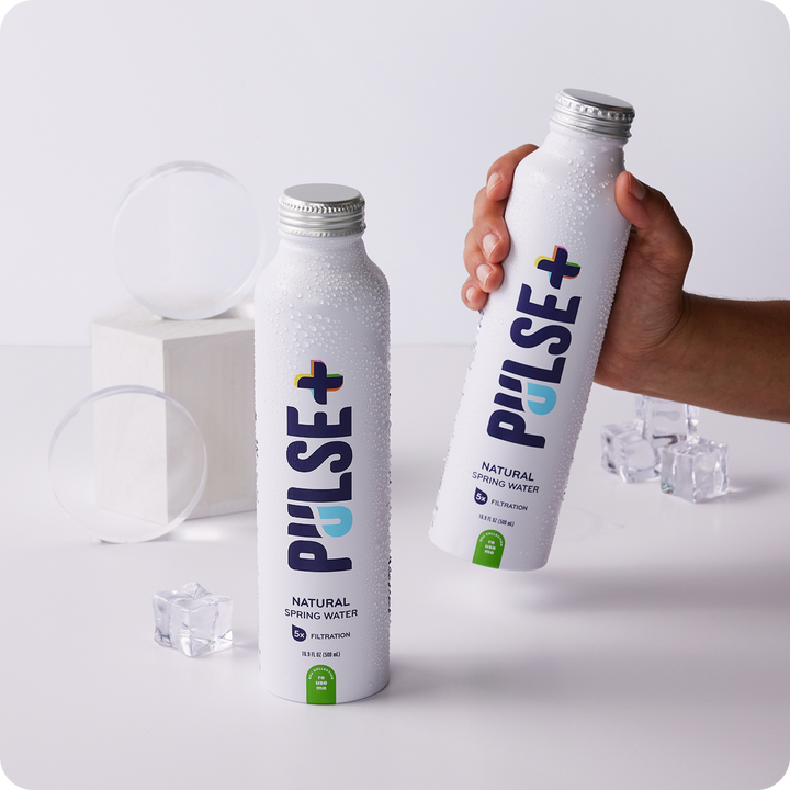PULSE+ Bottled Water - 100% Natural Spring Water