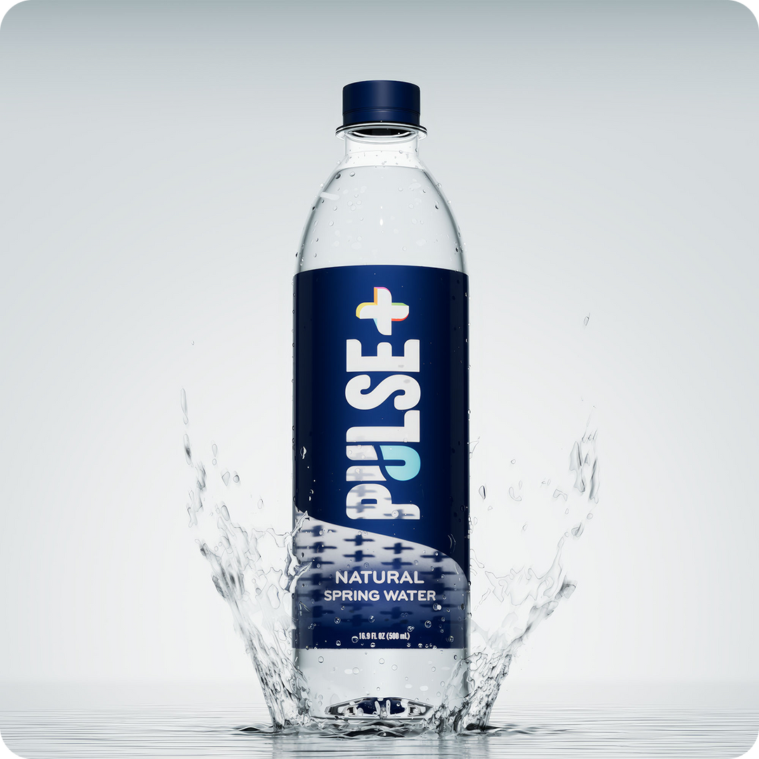 PULSE+ Bottled Water - 100% Natural Spring Water