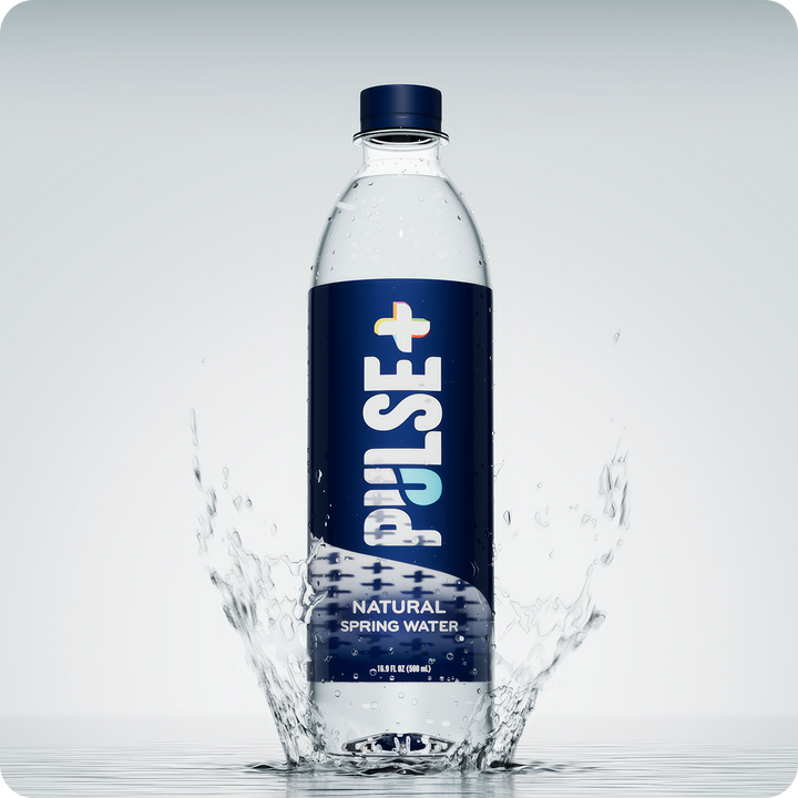 PULSE+ Bottled Water - 100% Natural Spring Water