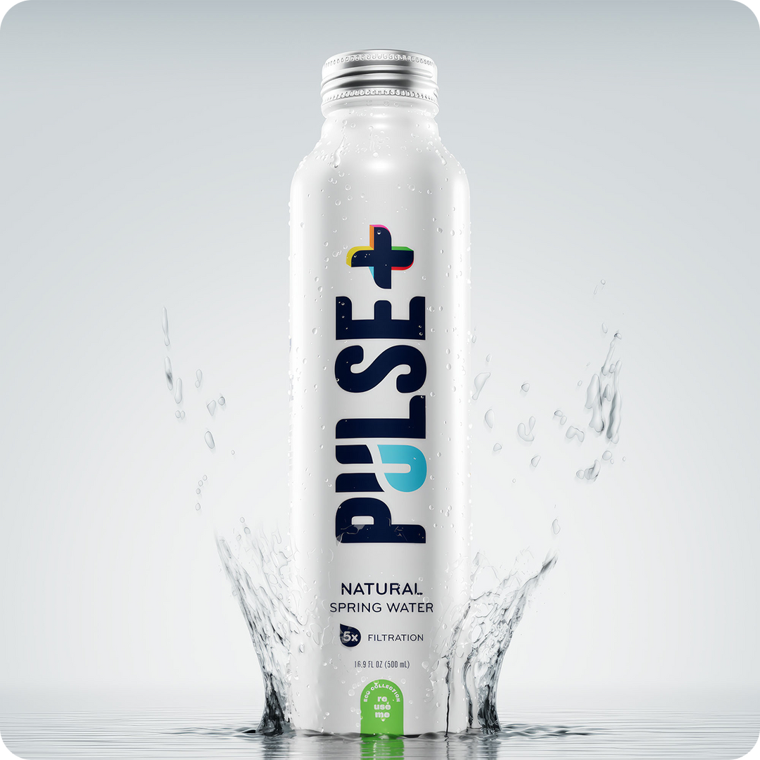 PULSE+ Bottled Water - 100% Natural Spring Water