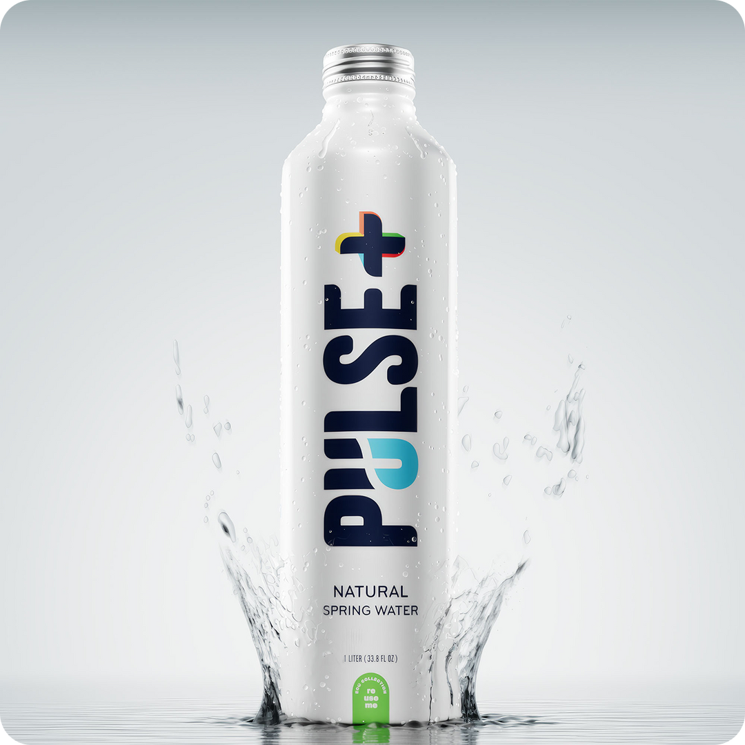 PULSE+ Bottled Water - 100% Natural Spring Water