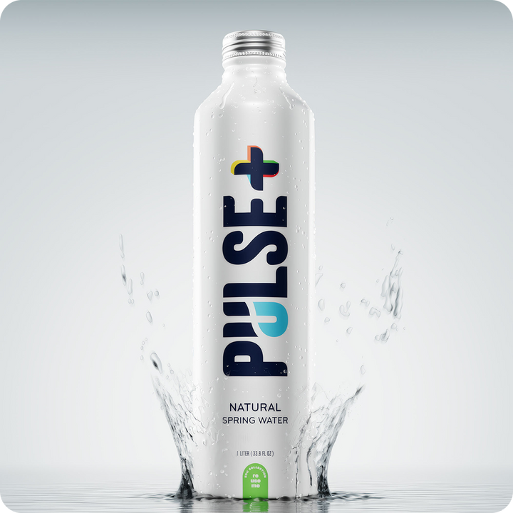 PULSE+ Bottled Water - 100% Natural Spring Water