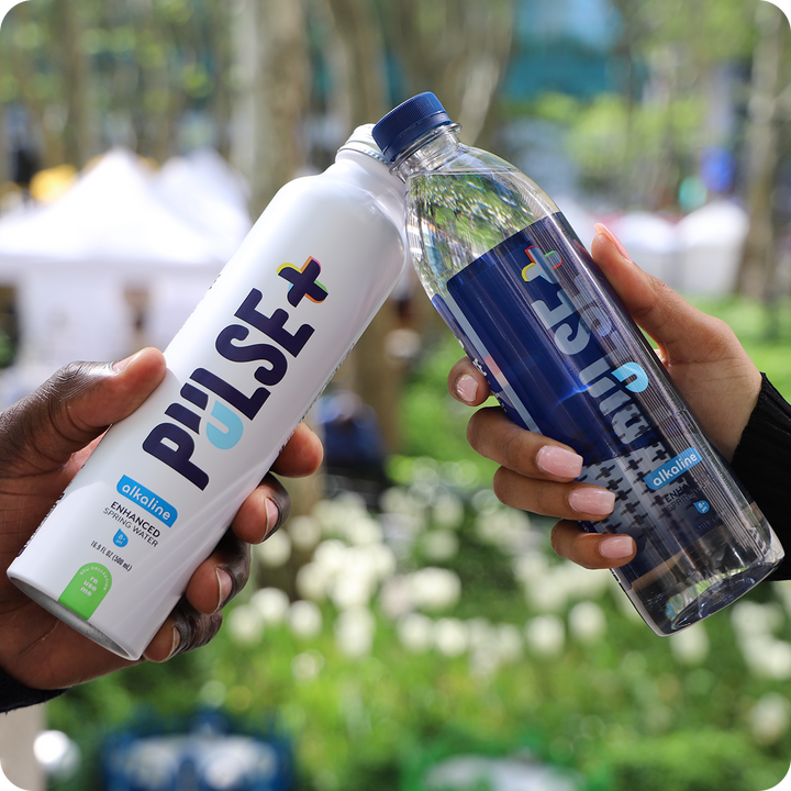 PULSE+ Alkaline Enhanced Bottled Water - 100% Natural Spring Water