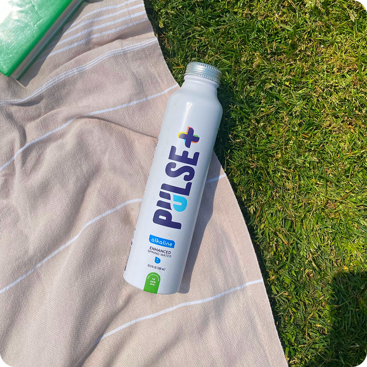 PULSE+ Alkaline Enhanced Bottled Water - 100% Natural Spring Water