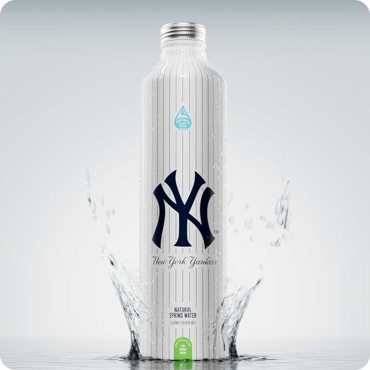 New York Yankees Bottled Water - 100% Natural Spring Water