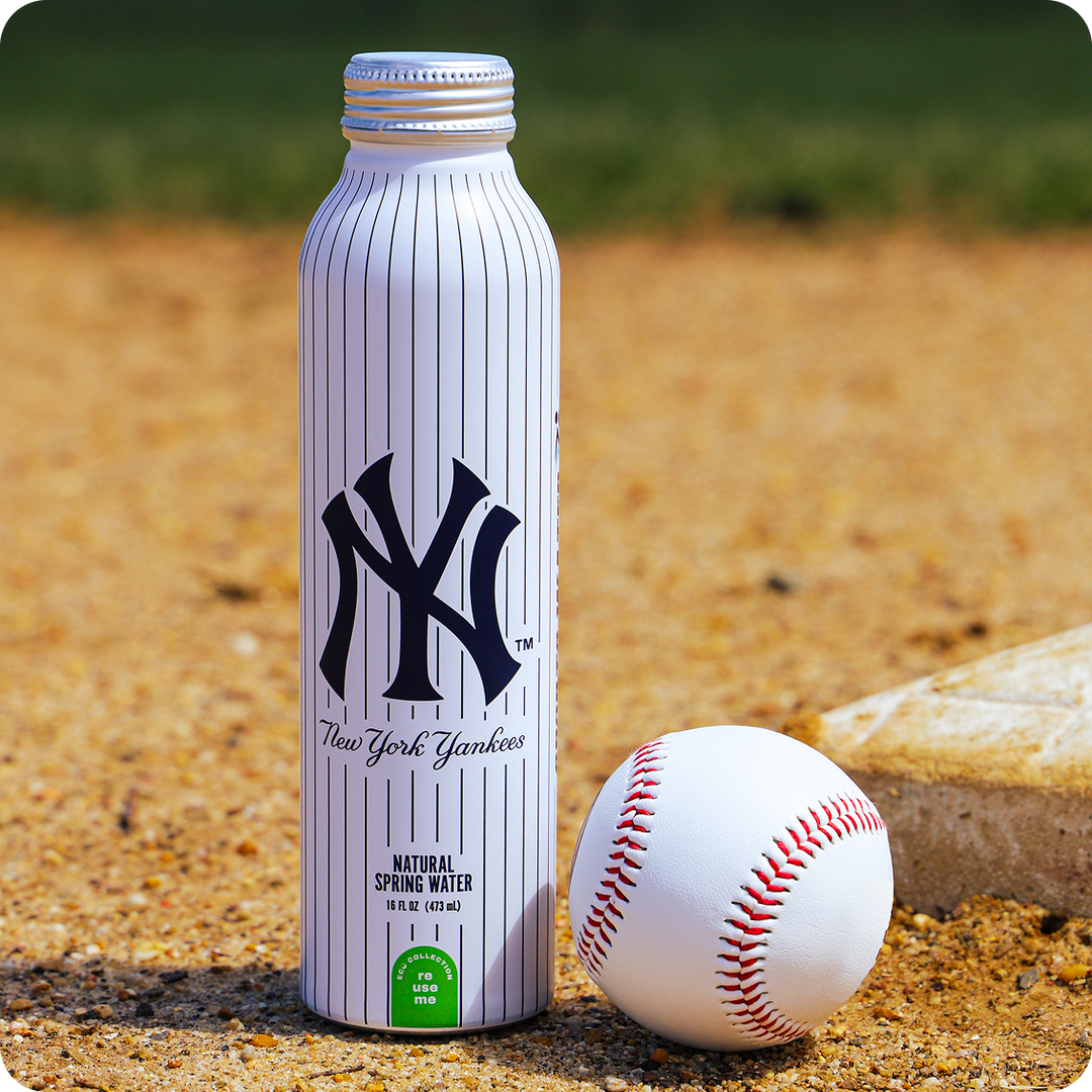 New York Yankees Bottled Water - 100% Natural Spring Water