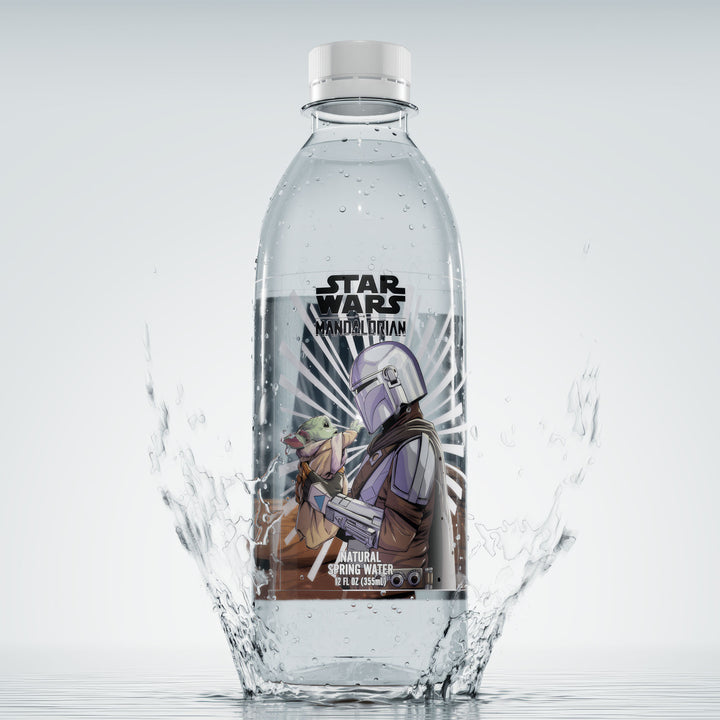 Star Wars™ The Mandalorian™ "Grogu Meeting" Bottled Water - 100% Natural Spring Water