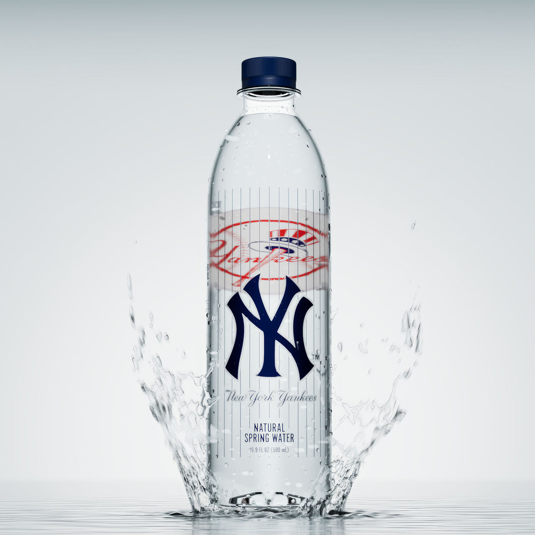 New York Yankees Bottled Water - 100% Natural Spring Water