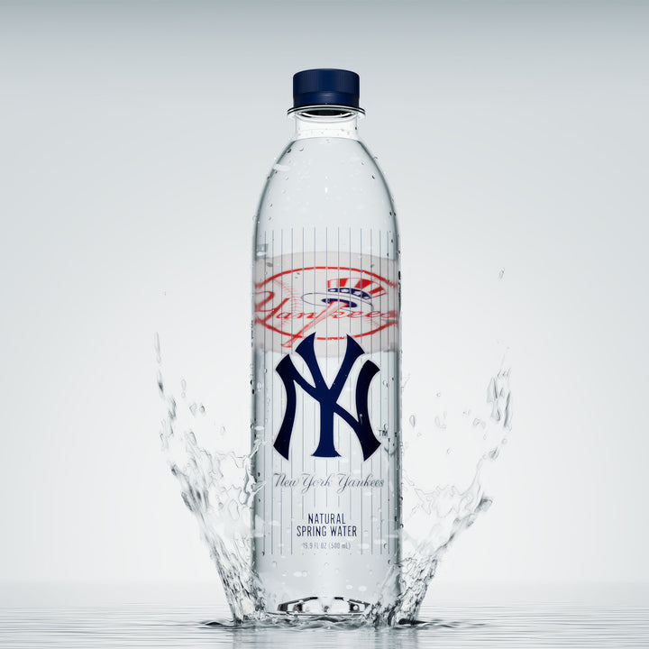 New York Yankees Bottled Water - 100% Natural Spring Water