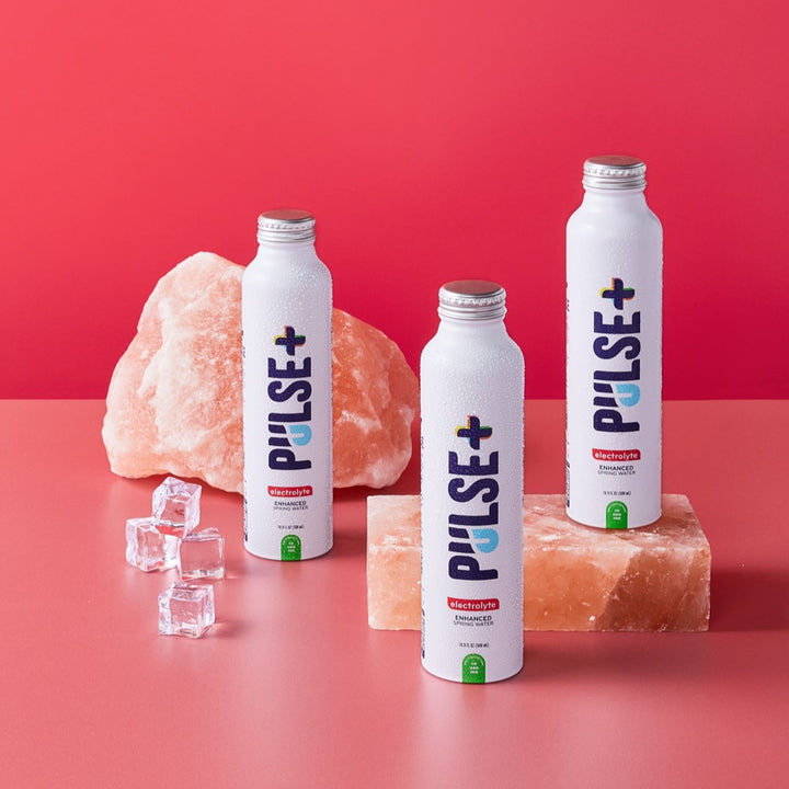 PULSE+ Electrolyte Enhanced Bottled Water - 100% Natural Spring Water