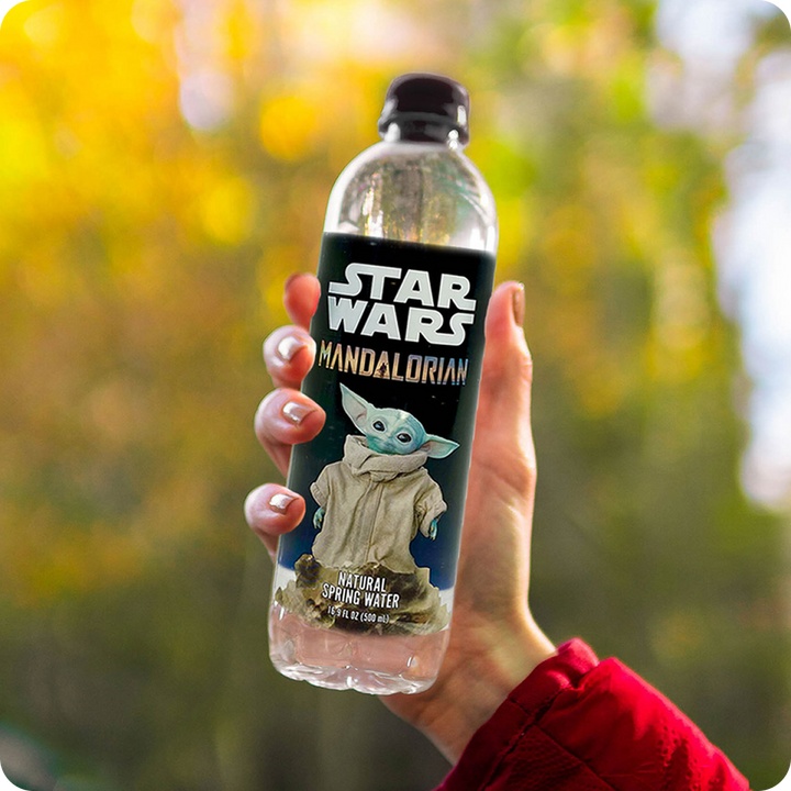 Star Wars™ The Mandalorian™ "Grogu's Empire" Bottled Water - 100% Natural Spring Water