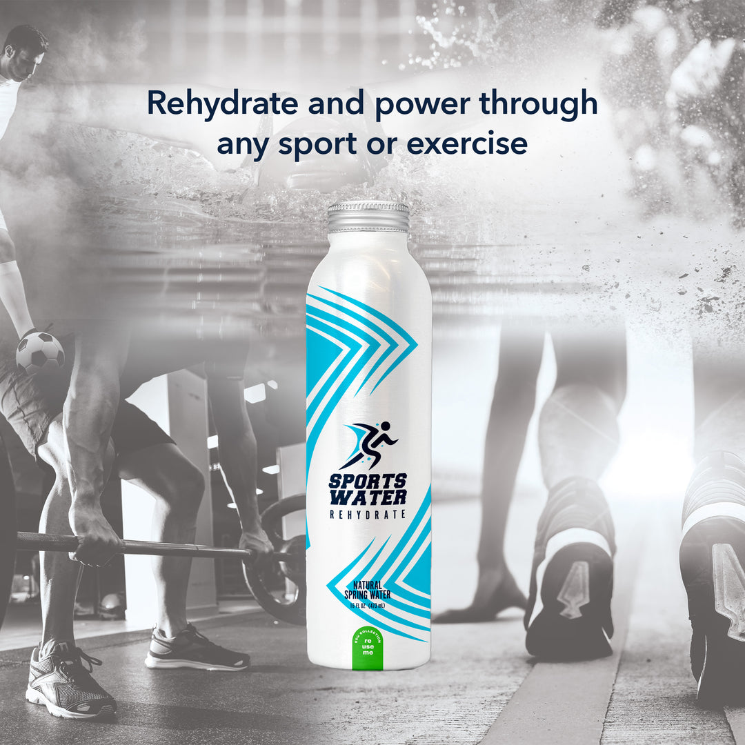 Sports Bottled Water - 100% Natural Spring Water